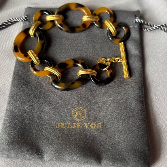 Brand New. $195 Julie Vos Madison Link Bracelet - Picture 6 of 10